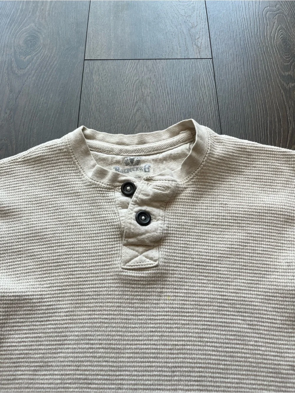 Roebuck & Co. Long Sleeve Thermal Henley Shirt